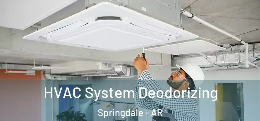 HVAC System Deodorizing Springdale - AR